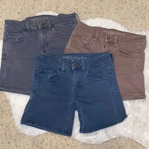 AE Super Stretch Midi Shorts Bundle
